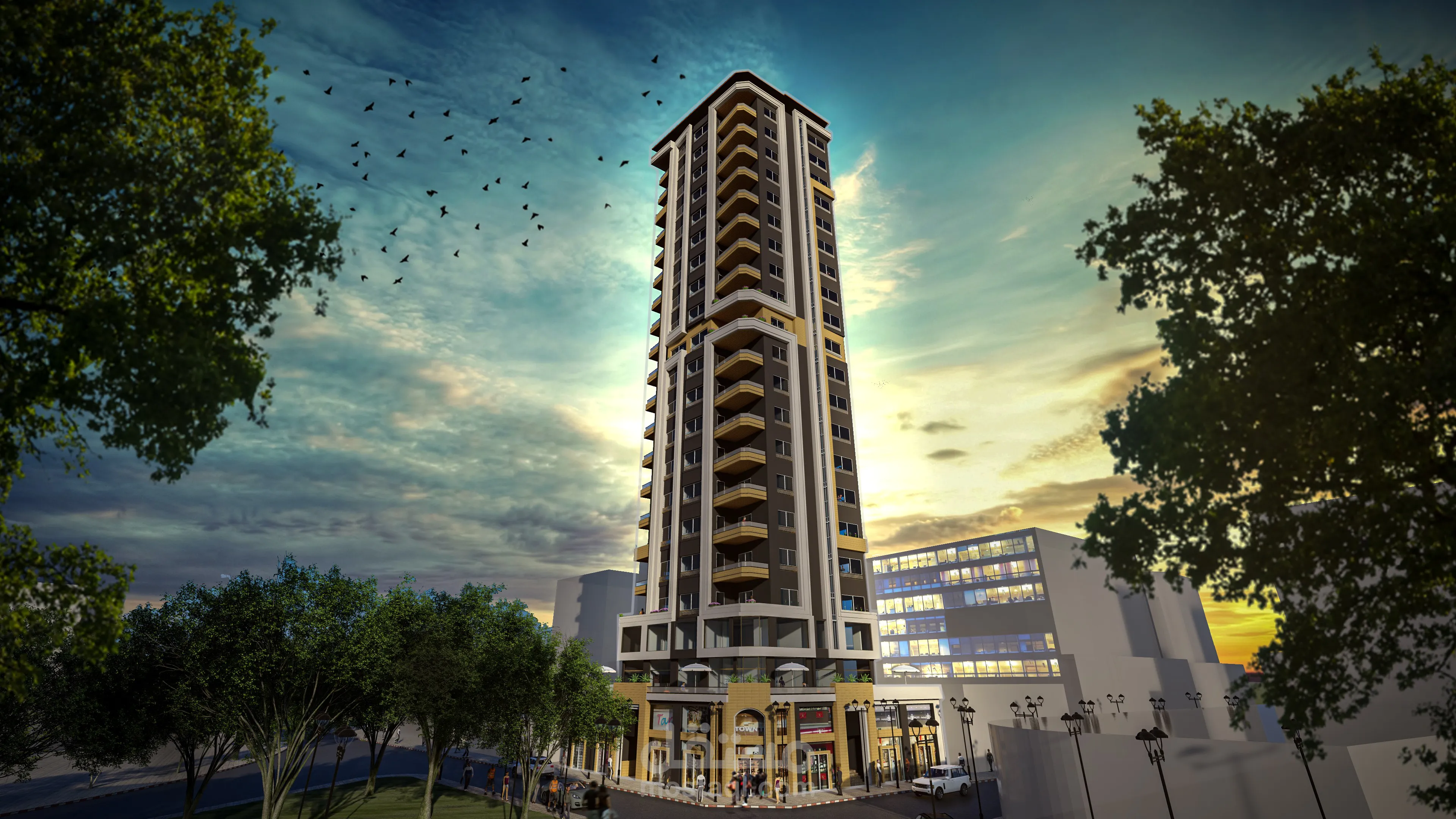 برج تجاري استثماري